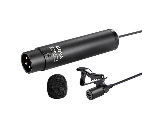 Микрофон брошка BOYA BY-M4OD, XLR