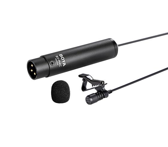 Микрофон брошка BOYA BY-M4C, XLR-2