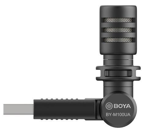 Микрофон BOYA BY-M100UA компактен, USB-A-2