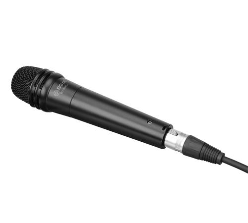 Ръчен микрофон BOYA BY-BM57 - динамичен, инструментален, XLR-4