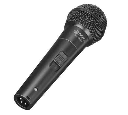Ръчен микрофон BOYA BY-BM58 - динамичен, вокален, XLR-2