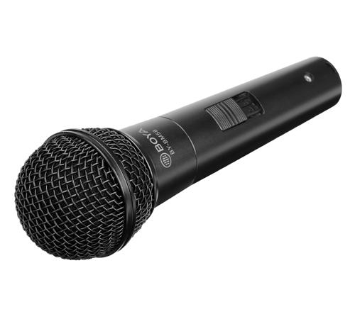 Ръчен микрофон BOYA BY-BM58 - динамичен, вокален, XLR-3