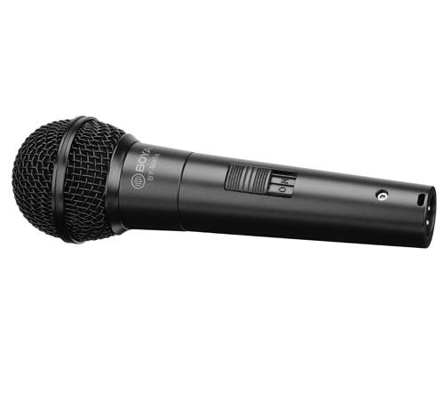 Ръчен микрофон BOYA BY-BM58 - динамичен, вокален, XLR-4