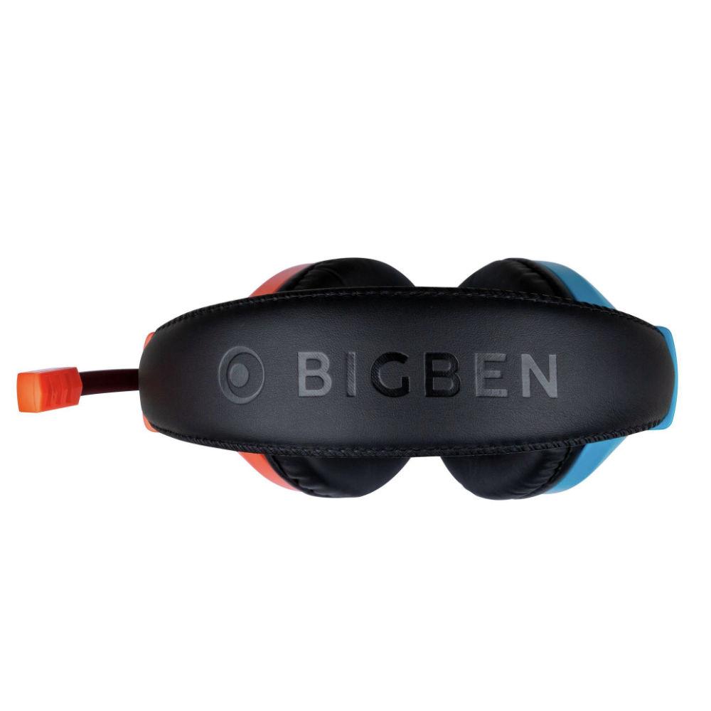 Геймърски слушалки Nacon Bigben Nintendo Switch Headset V1, Микрофон, Червен/Син-4