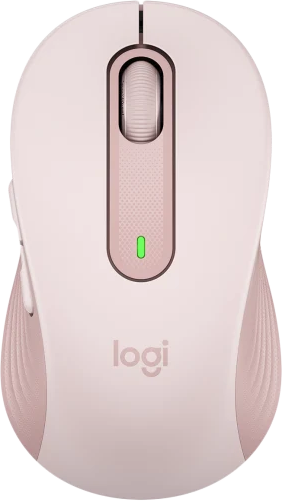 Безжична Мишка Logitech Signature M650 L - Rose, USB