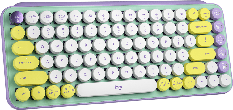 Геймърска Механична Клавиатура Logitech POP Keys Daydream, TKL, Bluetooth 5.1-3