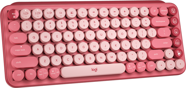 Геймърска Механична Клавиатура Logitech POP Keys Heartbreaker, TKL, Bluetooth 5.1-3