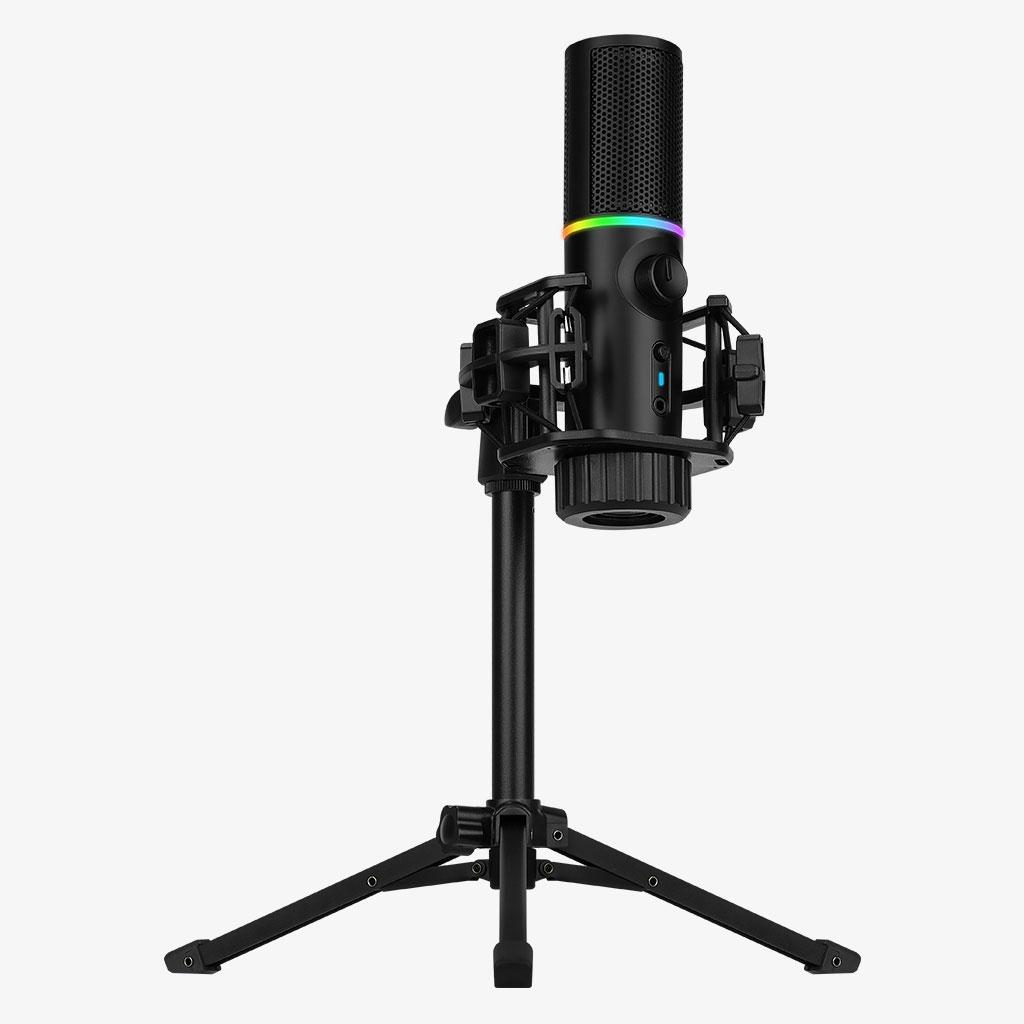 Настолен микрофон Streamplify MIC RGB, USB-A, стойка трипод-2