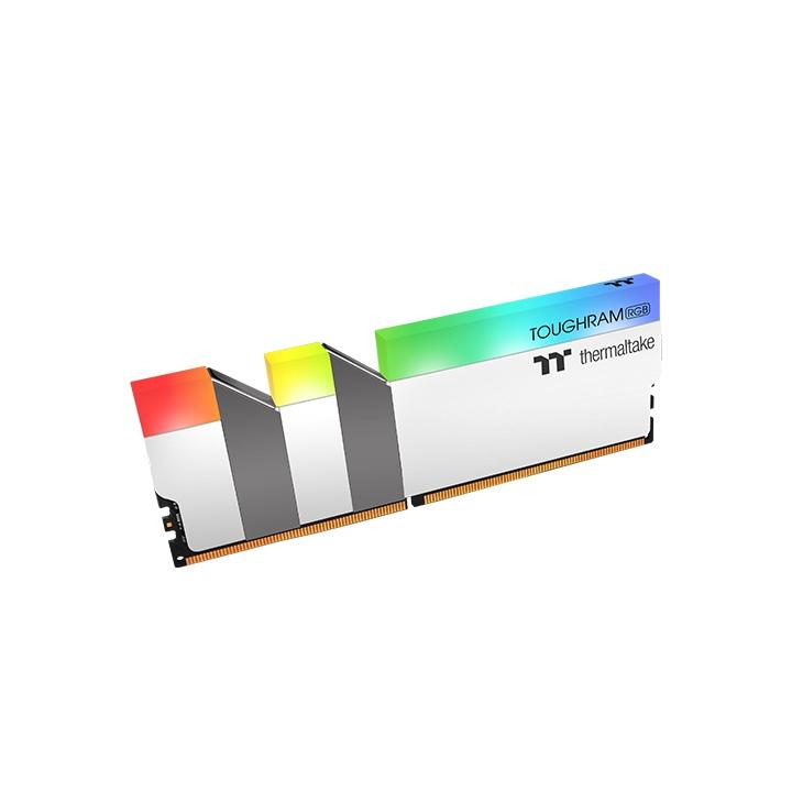 Памет Thermaltake Toughram RGB White 16GB(2x8GB) DDR4 PC4-28800 3600MHz CL18 R022D408GX2-3600C18A-3