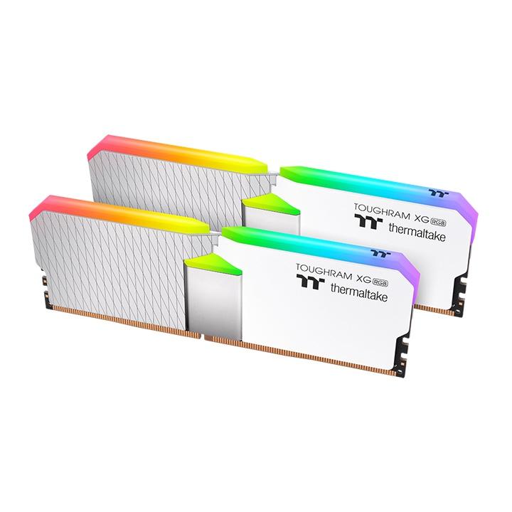 Памет Thermaltake Toughram XG RGB White 16GB(2x8GB) DDR4 PC4-28800 3600MHz CL18 RG06D408GX2-3600C18B