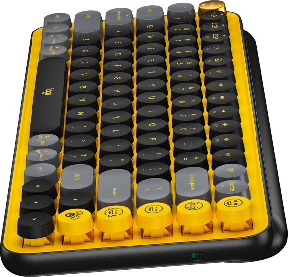 Геймърска Механична Клавиатура Logitech POP Keys Blast, TKL, Bluetooth 5.1-4
