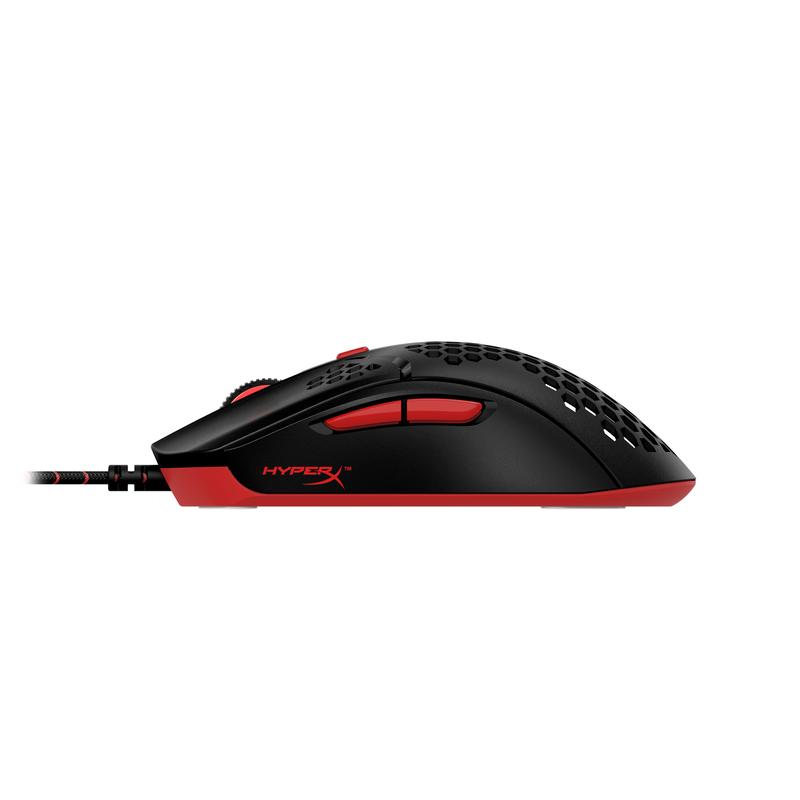 Геймърска мишка HyperX Pulsefire Haste, RGB, USB 2.0, Черен/Червен-4