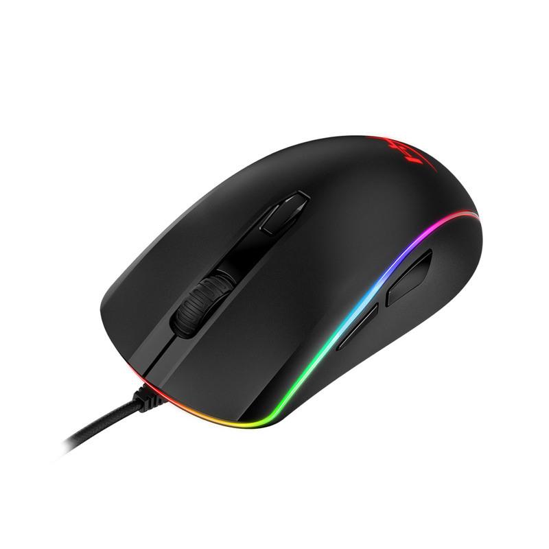 Геймърска мишка HyperX Pulsefire Surge, RGB 360&deg;, USB 2.0, Черен