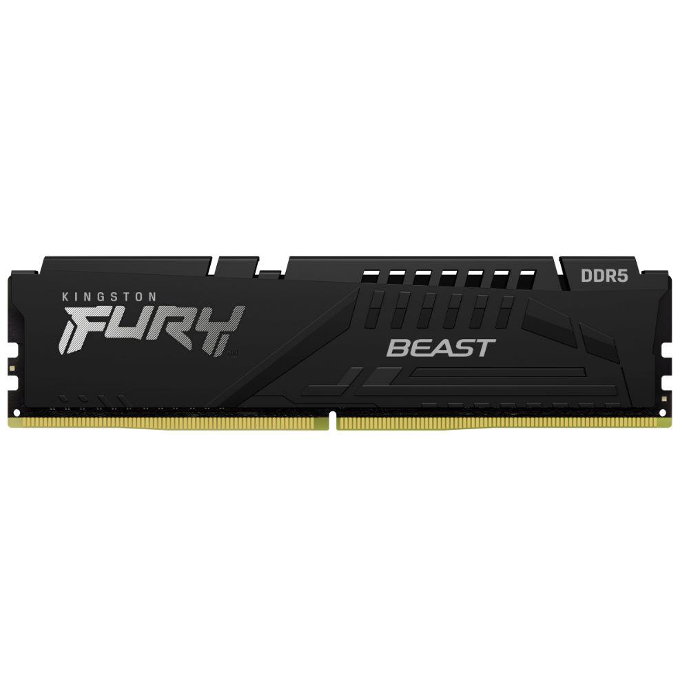 Памет Kingston FURY Beast Black 16GB DDR5 PC5-44800 5600MHz CL40 KF556C40BB-16-1