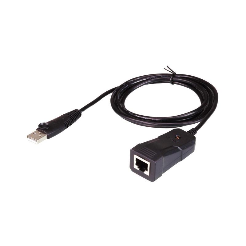 Конзолен адаптер ATEN UC232B, USB към RJ-45 (RS-232), 1.2 м кабел-1