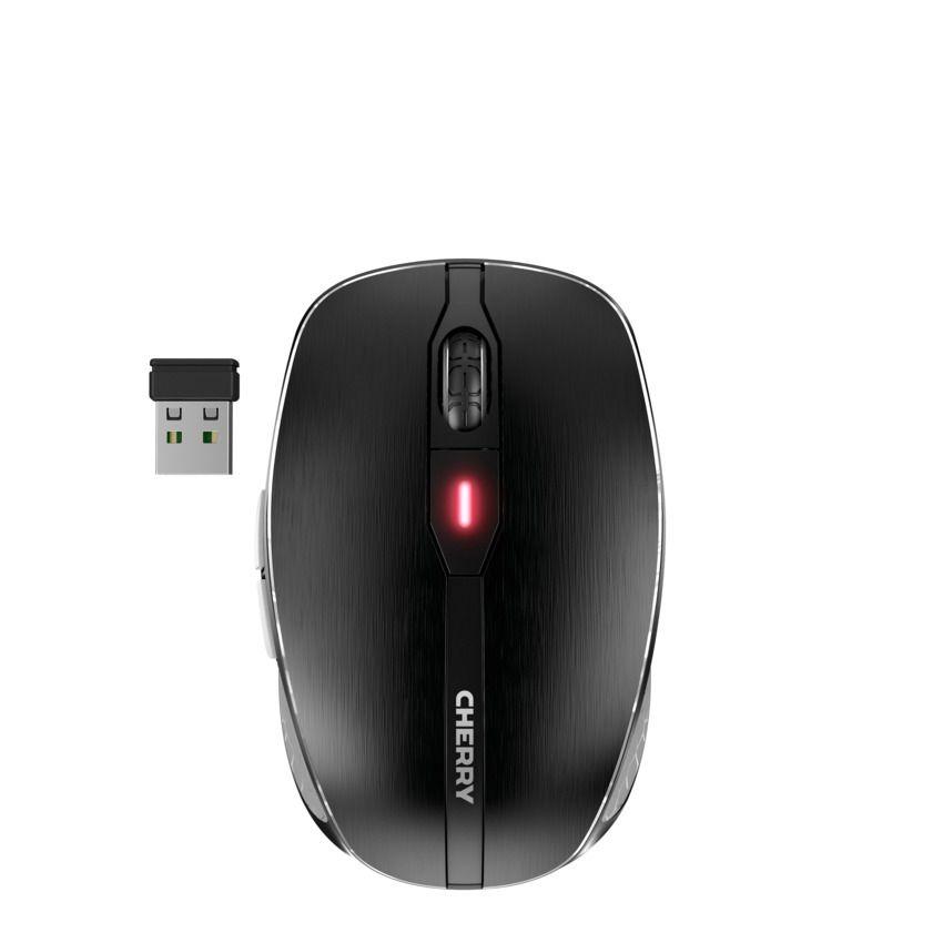 Безжична мишка CHERRY MW 8C ADVANCED, USB, Bluetooth/2.4Ghz, Черна