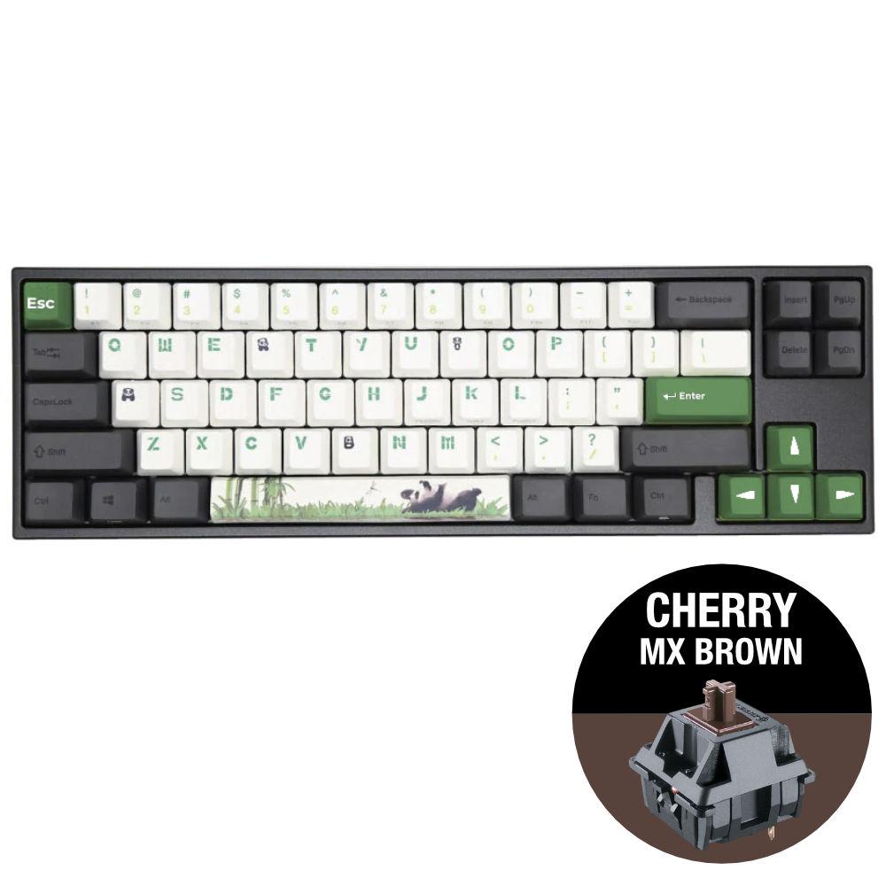 Геймърскa механична клавиатура Ducky x Varmilo Miya Panda, V2, Cherry MX Brown-2