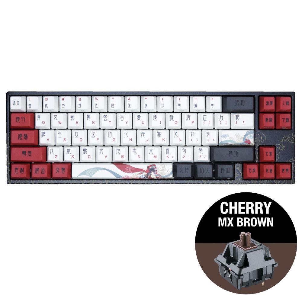 Геймърскa механична клавиатура Ducky x Varmilo Miya Beijing Opera 65%, Cherry MX Brown-2