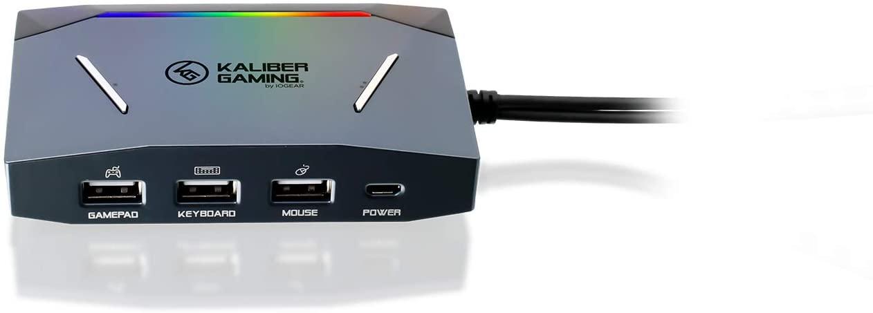 Адаптер ATEN IOGEAR KeyMander 2 3Play, За клавиатура и мишка към PC &amp; Game Consoles-2