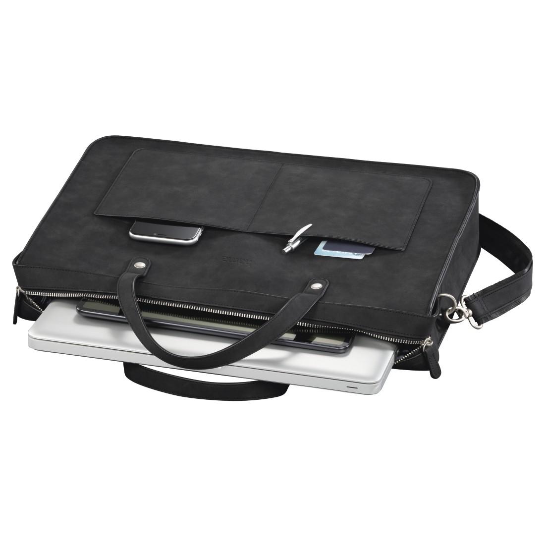 Чанта за лаптоп HAMA Classy, Top-loader, 34 - 36 cm (13.3&quot;- 14.1&quot;), Черен-2