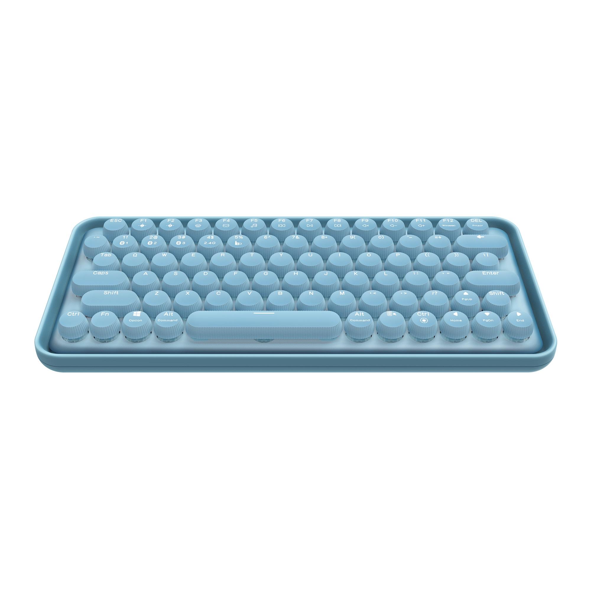 Безжична механична клавиатура RAPOO Ralemo Pre 5, Multi-mode, Син-3