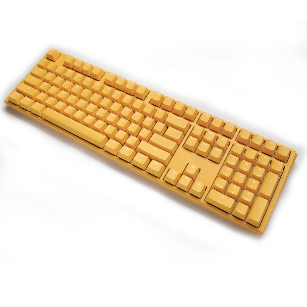 Геймърскa механична клавиатура Ducky One 3 Yellow Full-Size, Cherry MX Blue-3