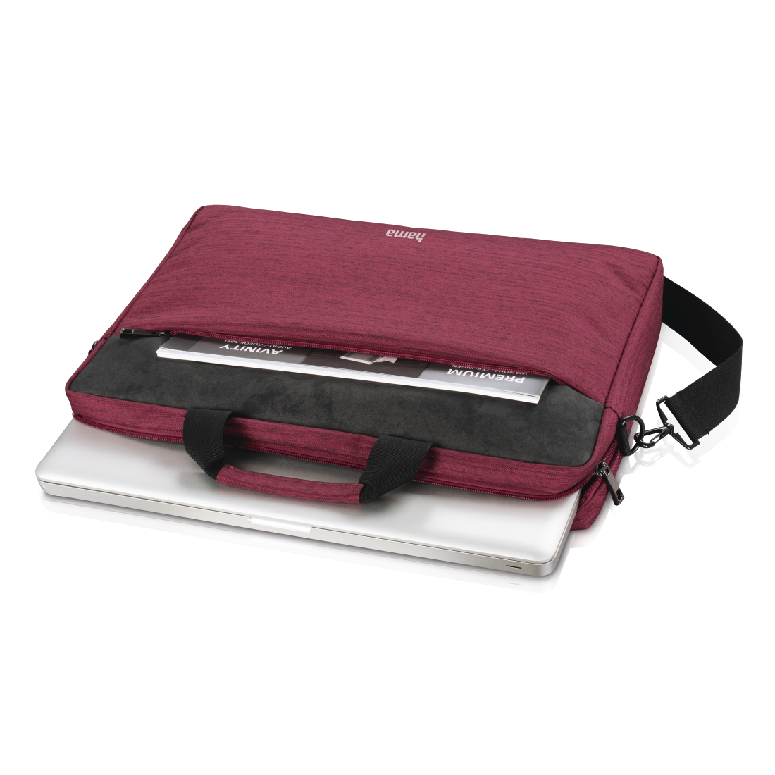 Чанта за лаптоп HAMA Tayrona, До 40 cm (15.6&quot;), Червена-3