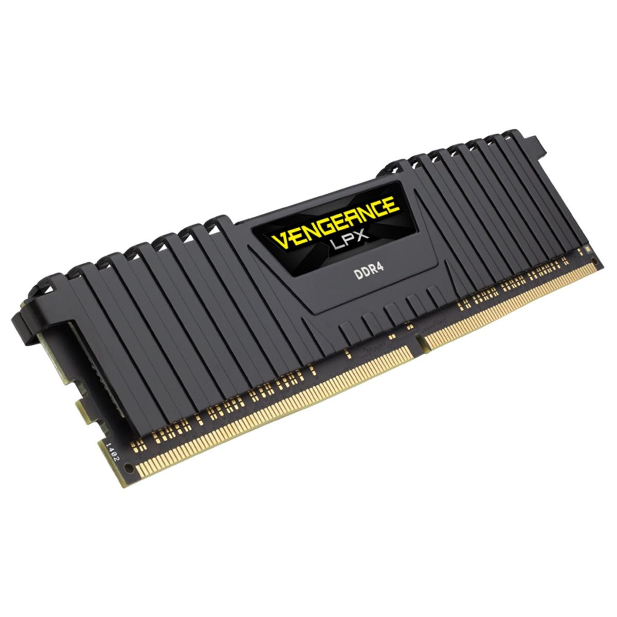 Памет Corsair Vengeance LPX Black 16GB DDR4 PC4-28800 3600MHz CL18 CMK16GX4M1Z3600C18-2