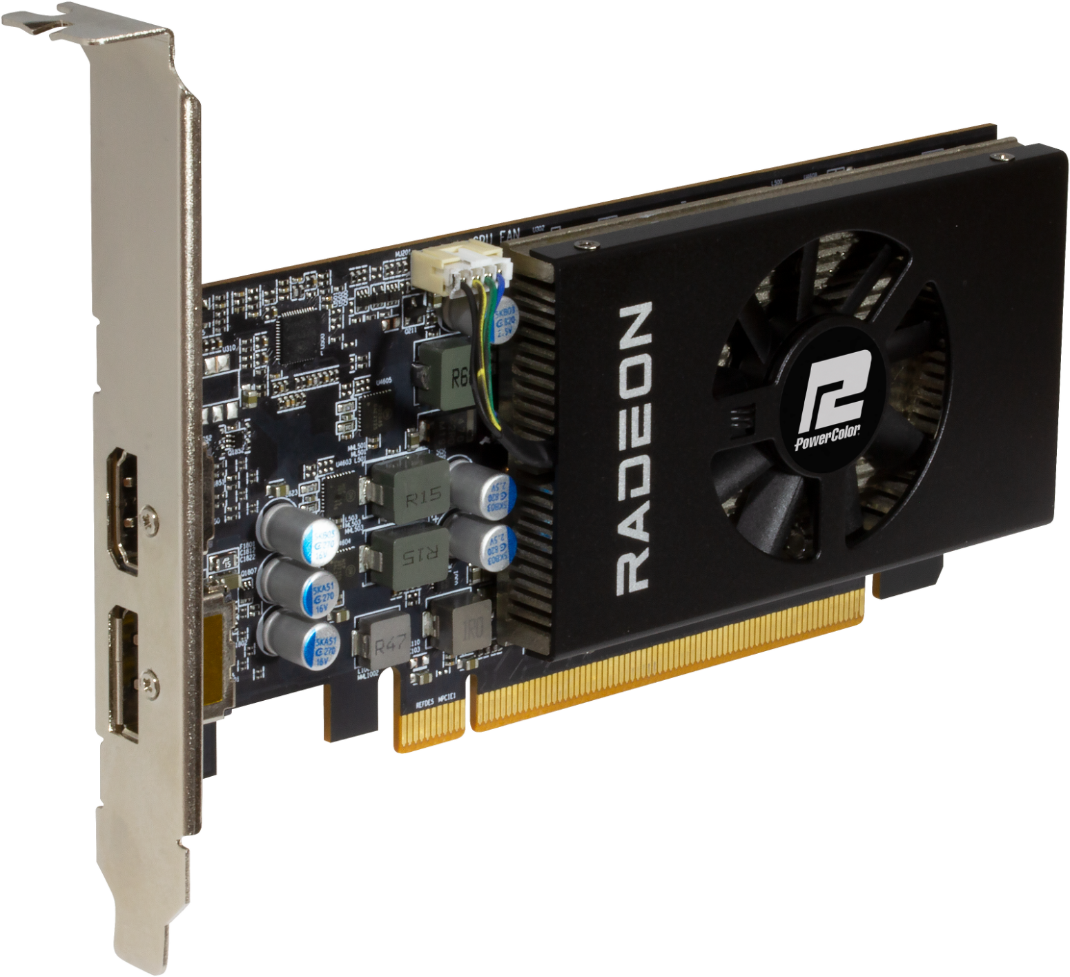 Видеокарта PowerColor AMD Radeon RX 6400 ITX 4GB GDDR6-3