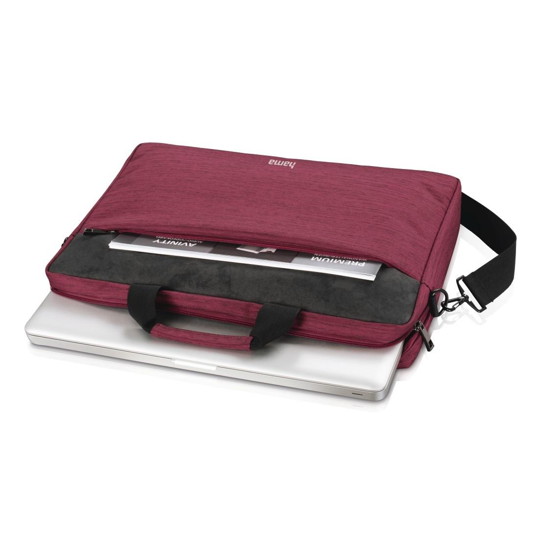 Чанта за лаптоп HAMA Tayrona, До 36 cm (14.1&quot;), Червена-2
