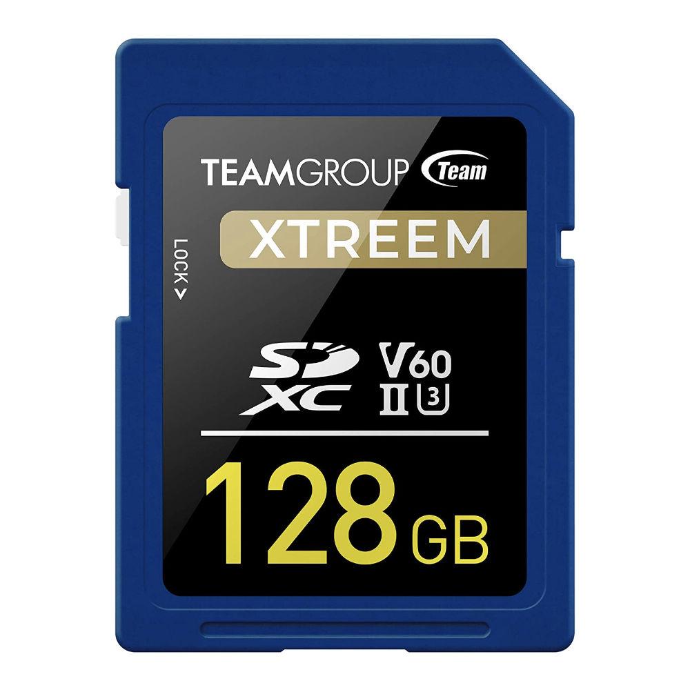 Карта памет Team Group Elite XTREEM, 128GB, UHS-II, U3, V60
