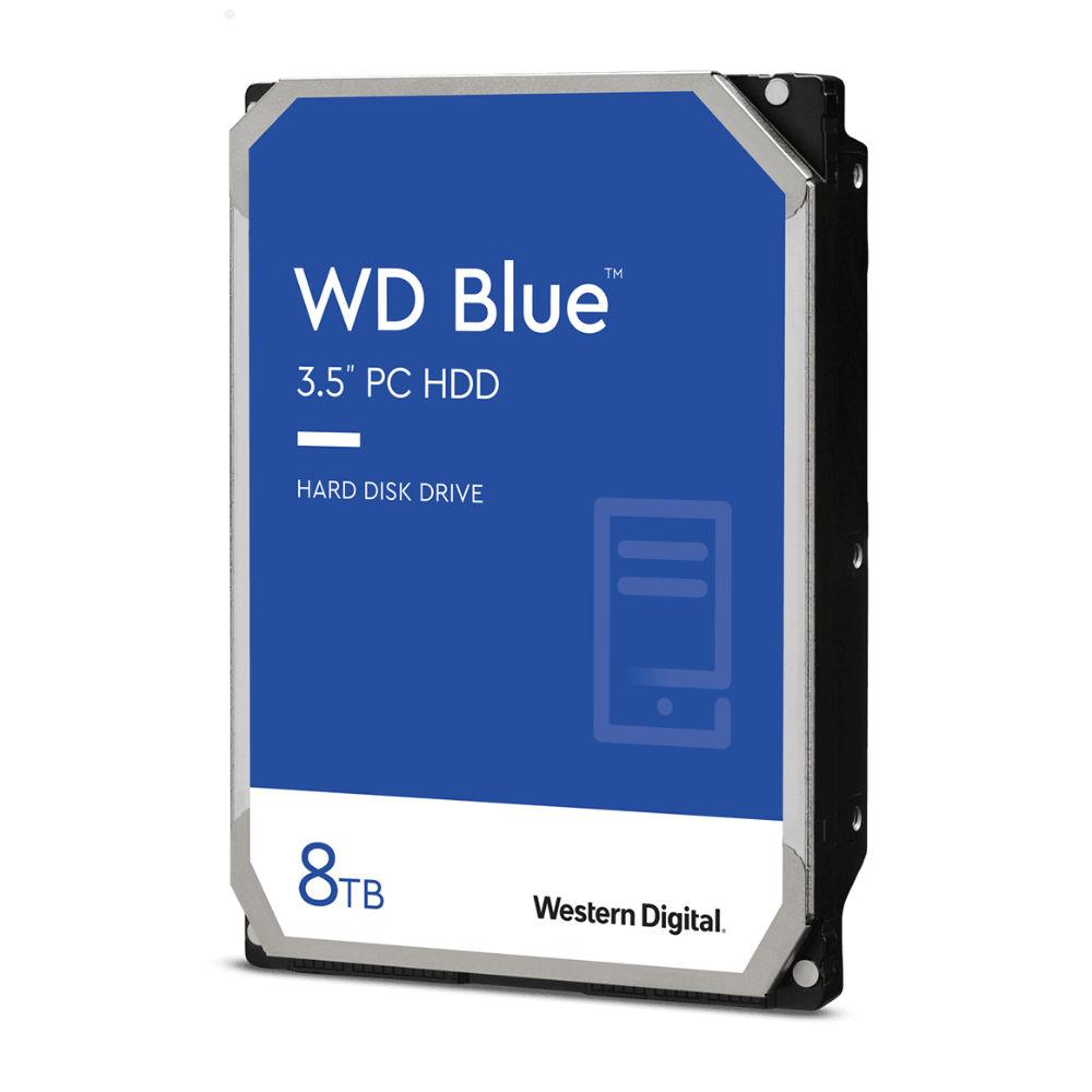 Хард диск WD BLUE, 8TB, 5640rpm, 128MB, SATA 3