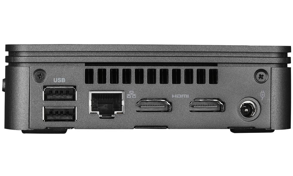 Мини компютър Gigabyte Brix BRi3-10110, Intel&reg; Core&trade; i3-10110U, 2 x SO-DIMM DDR4, M.2 SSD,USB Type-C&trade;, WF+BT, черен-3