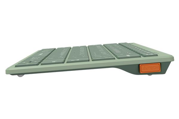 Безжична клавиатура A4TECH FBX51C FStyler Matcha green, Bluetooth, 2.4 GHz, USB-C, Кирилизирана, Зелен-3