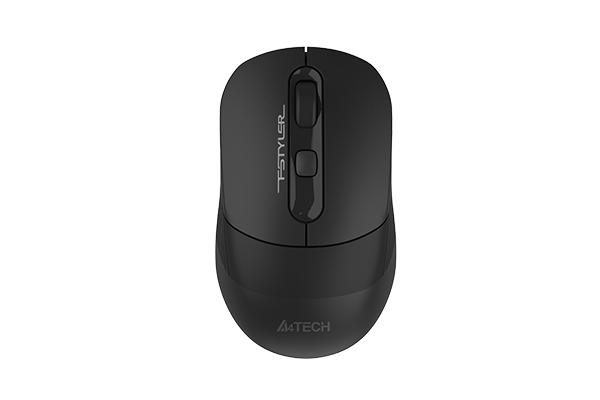 Безжична мишка A4tech FB10C Fstyler Stone Black, Bluetooth, 2.4GHz, Литиево-йонна батерия, Черен-1