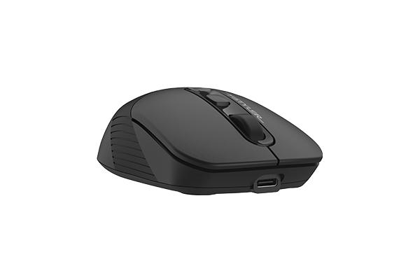 Безжична мишка A4tech FB10C Fstyler Stone Black, Bluetooth, 2.4GHz, Литиево-йонна батерия, Черен-3