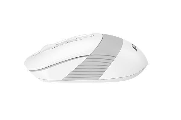 Безжична мишка A4tech FB10C Fstyler Grayish White , Bluetooth, 2.4GHz, Литиево-йонна батерия, Бял-3