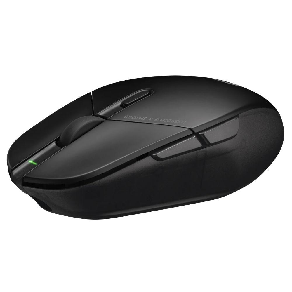 Геймърска мишка Logitech G303 Shroud Edition, Оптична, Безжична, USB