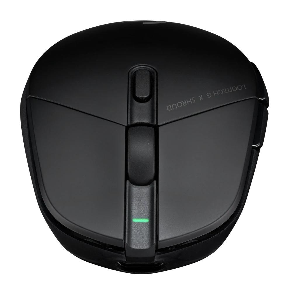 Геймърска мишка Logitech G303 Shroud Edition, Оптична, Безжична, USB-4