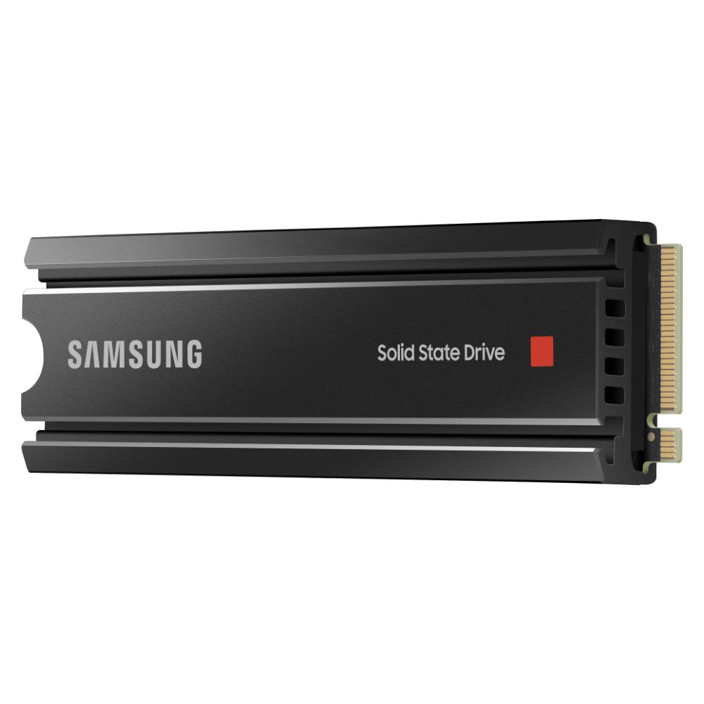Solid State Drive (SSD) SAMSUNG 980 PRO с Heatsink, 2TB, M.2 Type 2280, MZ-V8P2T0CW-2