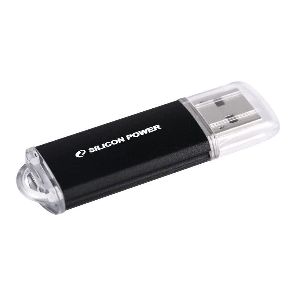 USB памет SILICON POWER Ultima II, 8GB, USB 2.0 Черен-2