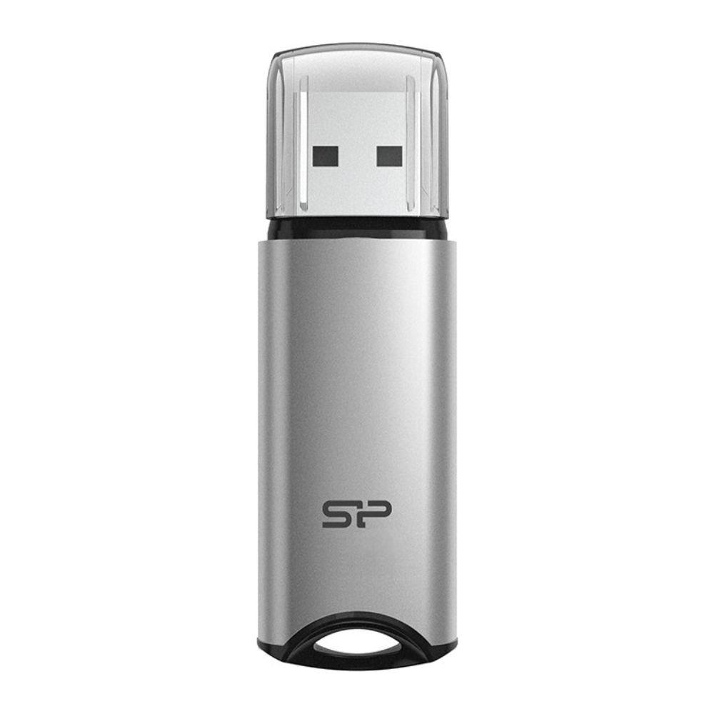 USB памет SILICON POWER Marvel M02, 128GB, USB 3.0, Сив-1