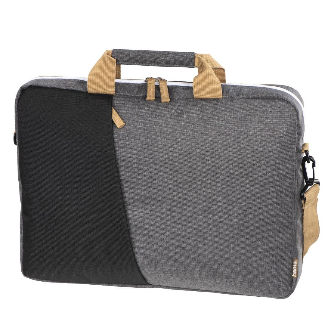 Чанта за лаптоп HAMA Florence, До 40 см (15.6&quot;), Полиестер, Черен/Сив