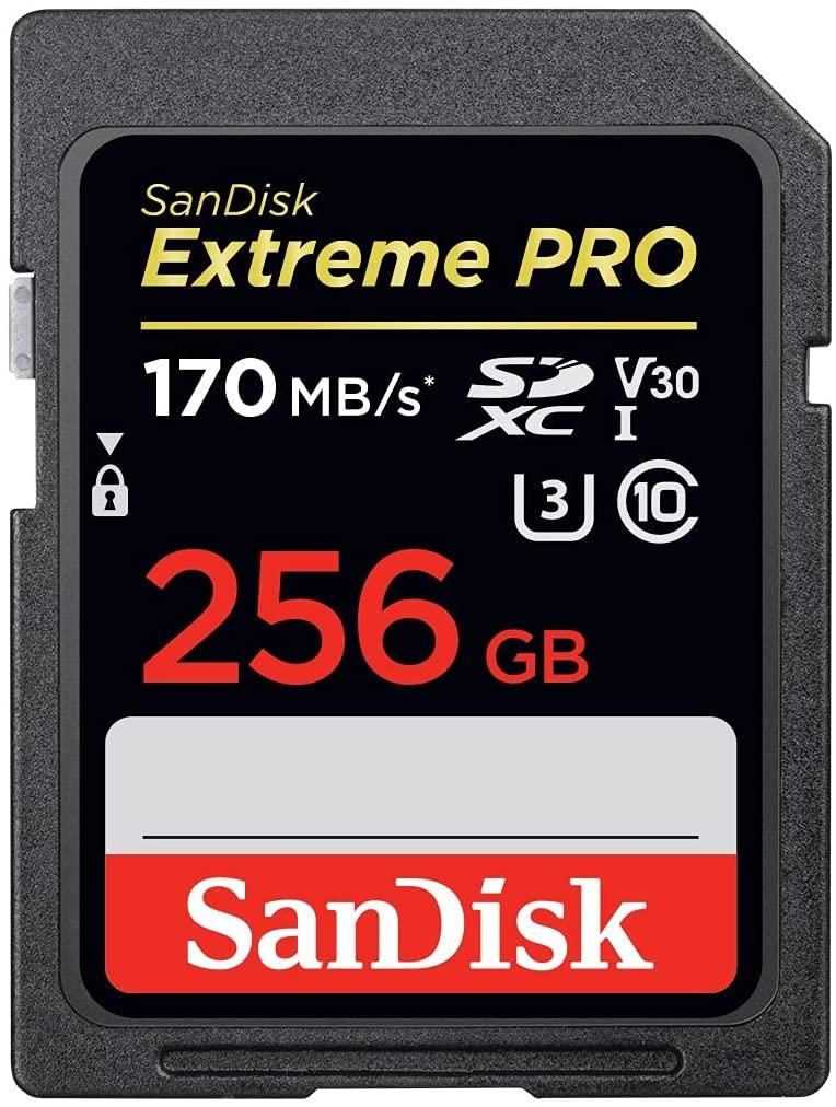 Карта памет SANDISK Extreme PRO&reg;, SDHC/SDXC, 256GB Class 10, U3, 170 Mb/s