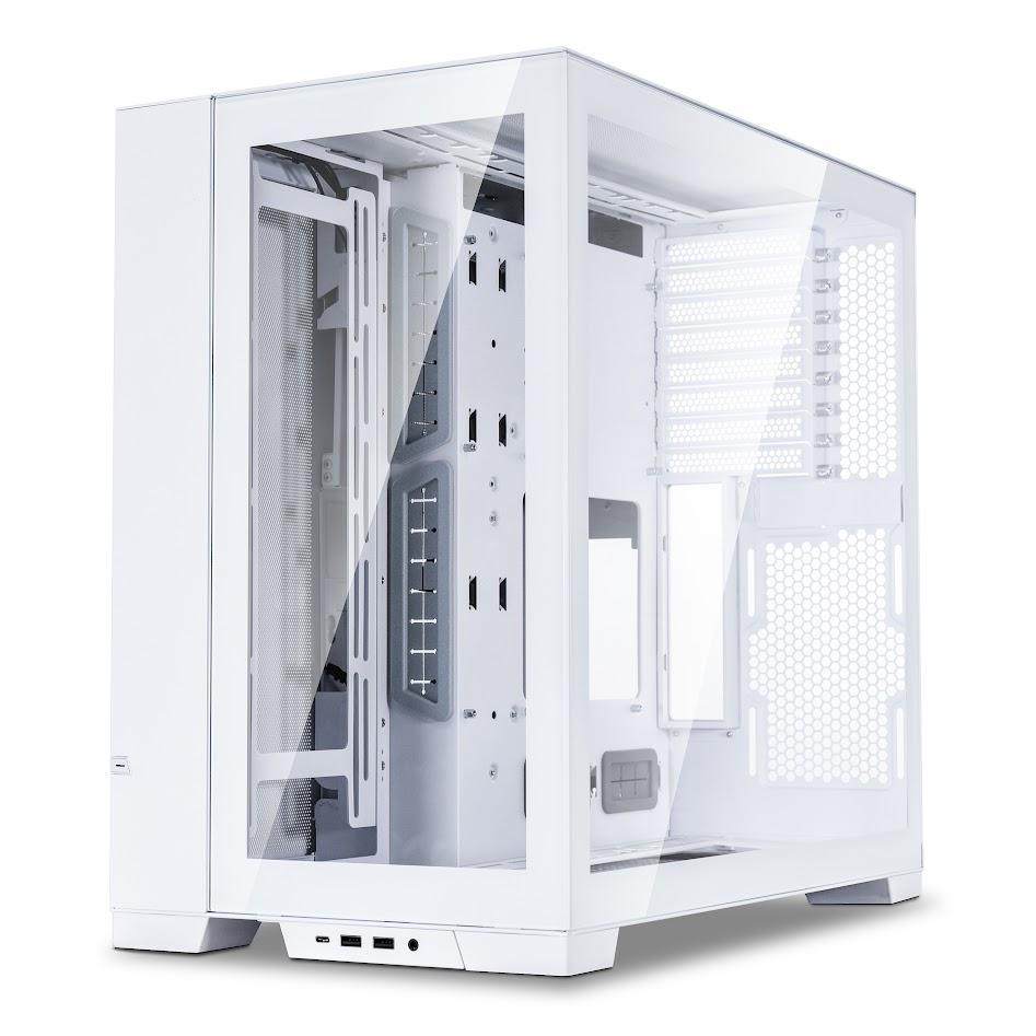 Кутия Lian Li PC-O11 Dynamic EVO Mid-Tower, Tempered Glass, Бял-3