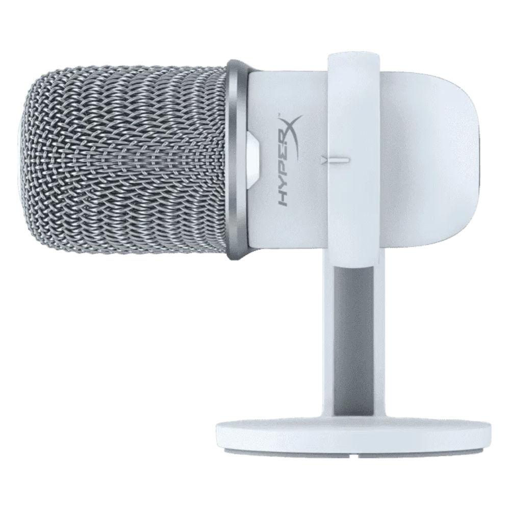 Настолен микрофон HyperX SoloCast, USB, Бял-3