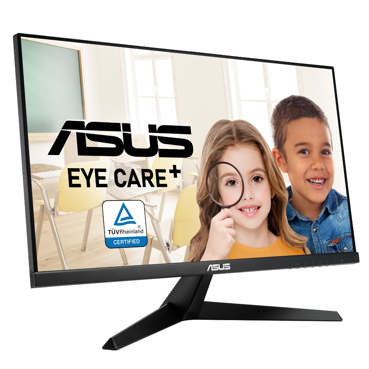 Монитор ASUS VY249HE, 23.8&quot; FHD(1920x1080), Eye Care Plus, IPS, 75Hz, 1ms, FreeSync, Rest Reminder, Blue Light Filter, Flicker Free, Antibacterial Treatment-2