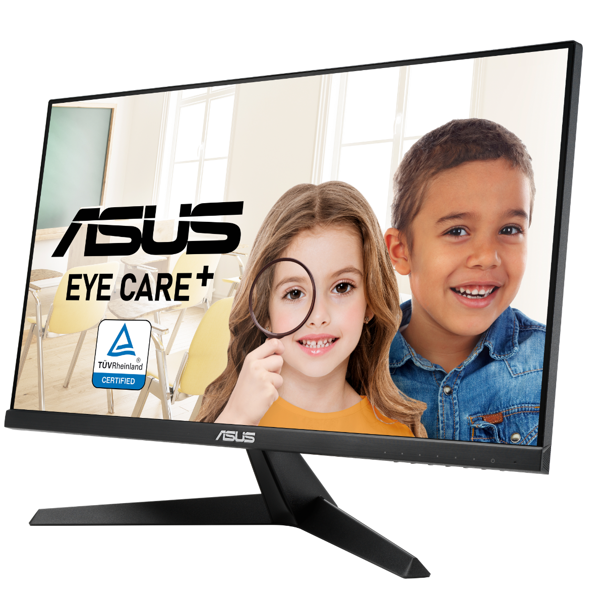 Монитор ASUS VY249HE, 23.8&quot; FHD(1920x1080), Eye Care Plus, IPS, 75Hz, 1ms, FreeSync, Rest Reminder, Blue Light Filter, Flicker Free, Antibacterial Treatment-3