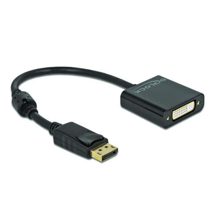 Адаптер Delock 63482 DisplayPort мъжко - DVI женско-1