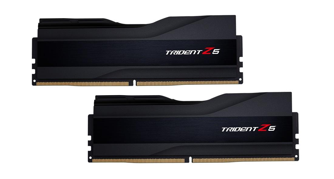 Памет G.SKILL Trident Z5 Black 32GB(2x16GB) DDR5 PC5-48000 6000MHz CL36 F5-6000J3636F16GX2-TZ5K